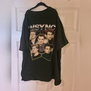 NSYNC T-Shirt Limited Edition Volume One April 2018 Black Pop Band Large